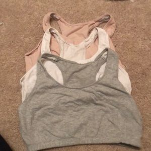 Sports Bras set of three